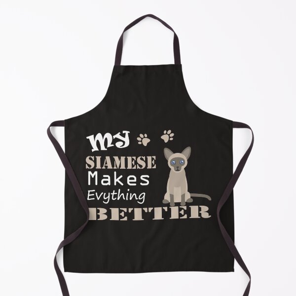 Item preview, Makes everything Better Essential T-Shirt, Siamese lover, Gift Idea, funny cats saying, cute cat top ladies shirt birthday kitten meow. designed and sold by Geeks-Design.