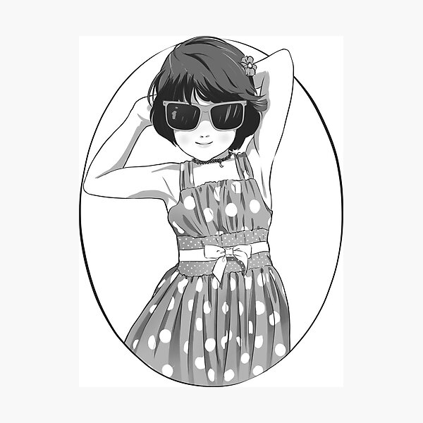 Item preview, Retro polka dot  designed and sold by Mellerz.