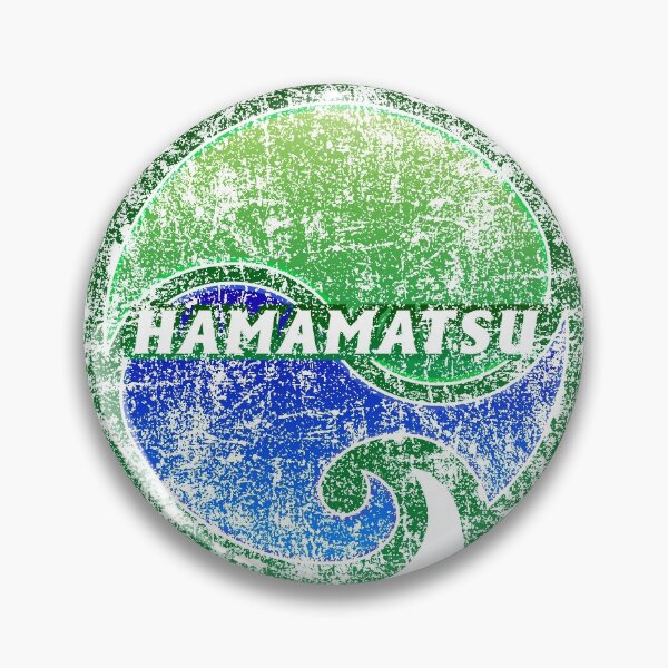 Item preview, Hamamatsu Ward of Tokyo Japanese Symbol Distressed Anime Style designed and sold by PsychicCatStore.