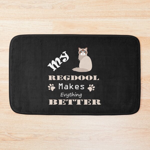 Item preview, Makes everything Better Essential T-Shirt, Regdoll lover, Gift Idea, funny cats saying, cute cat top ladies shirt birthday  kitten meow. designed and sold by Geeks-Design.