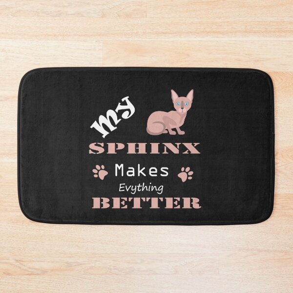 Item preview, Makes everything Better Essential T-Shirt, Sphinx lover, Gift Idea, funny cats saying, cute cat top ladies shirt birthday  kitten meow. designed and sold by Geeks-Design.