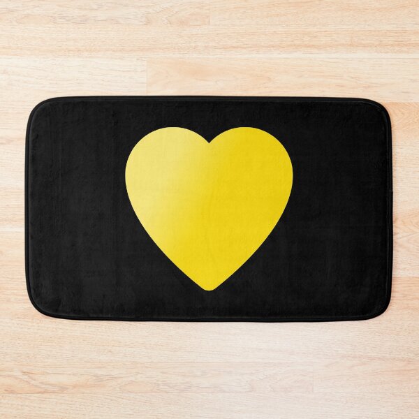 Item preview, yellow heart designed and sold by PixelCookieDsgn.
