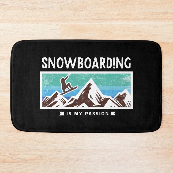 Item preview, Retro Snowboarding Skiing Gift Winter Passion designed and sold by teeseeds.