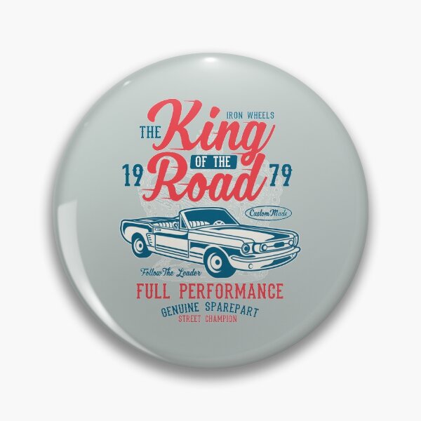 Item preview, King of the road full performance - Awesome vintage car lover Gift designed and sold by Teenation9.