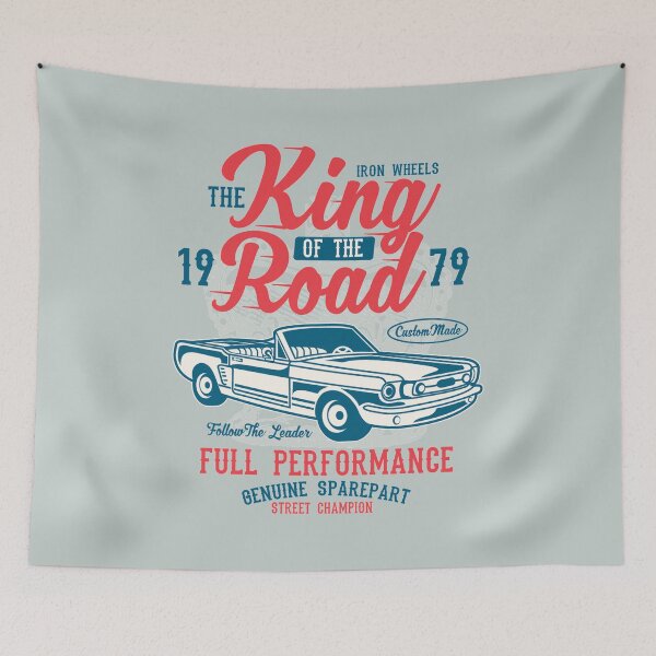 Item preview, King of the road full performance - Awesome vintage car lover Gift designed and sold by Teenation9.