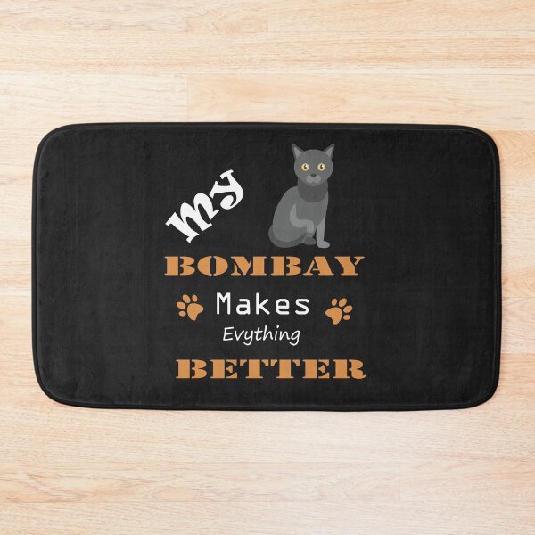 Item preview, Makes everything Better Essential T-Shirt, Bombay lover, Gift Idea, funny cats saying, cute cat top ladies shirt birthday  kitten meow. designed and sold by Geeks-Design.