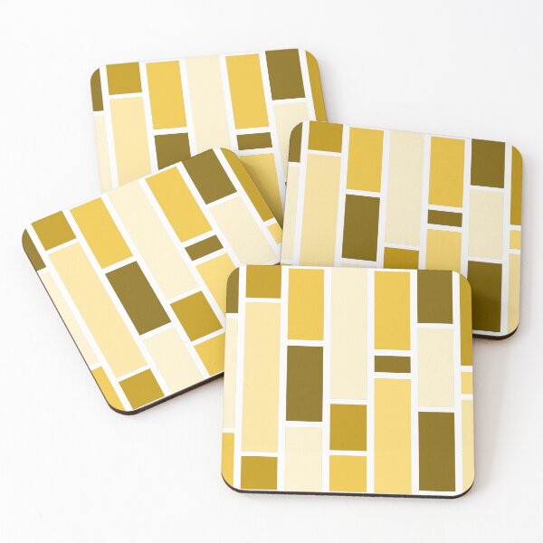 Item preview, Yellow Vertical Rectangles (Varied) designed and sold by shahramroj.
