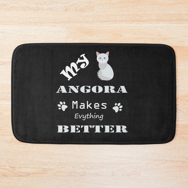 Item preview, Makes everything Better Essential T-Shirt, Angora lover, Gift Idea, funny cats saying, cute cat top ladies shirt birthday  kitten meow. designed and sold by Geeks-Design.
