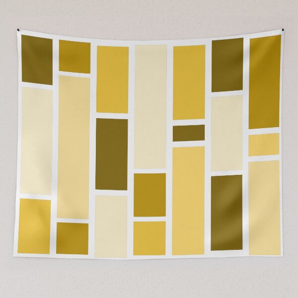 Item preview, Yellow Vertical Rectangles (Varied) designed and sold by shahramroj.