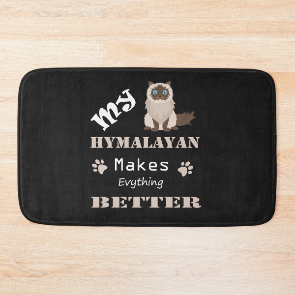 Item preview, Makes everything Better Essential T-Shirt, Hymalayan lover, Gift Idea, funny cats saying, cute cat top ladies shirt birthday  kitten meow. designed and sold by Geeks-Design.