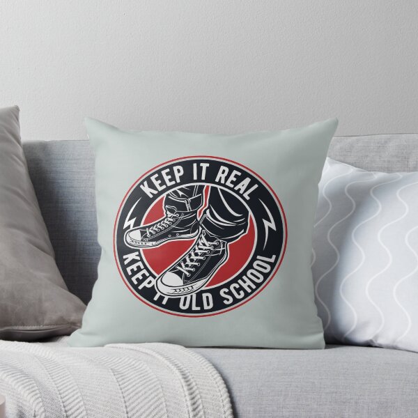 Item preview, Keep it real keep it old school - Awesome vintage sneakers lover Gift designed and sold by Teenation9.