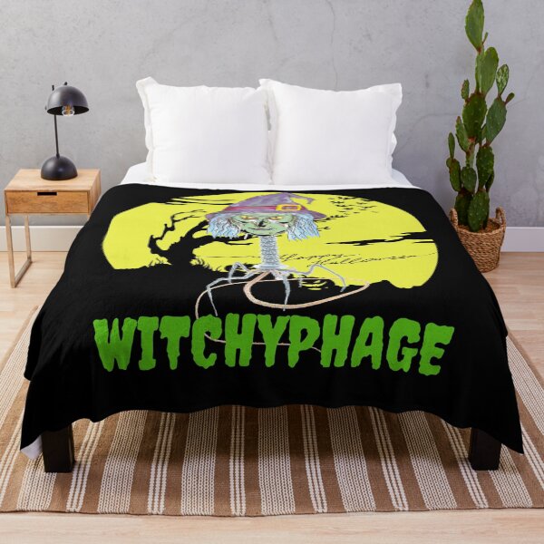 Item preview, MEDICAL LAB SCIENTIST HALLOWEEN FULL MOON WITCHY PHAGE FUNNY BACTERIOPHAGES  designed and sold by Hippiesole.