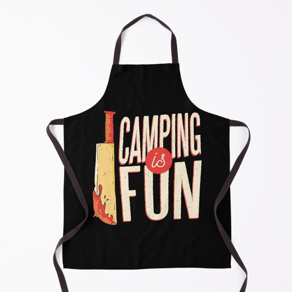Item preview, CAmping is fun funny horror t-shirt designed and sold by CreationFirm.