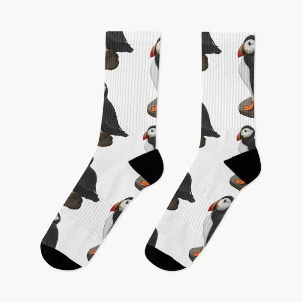 Item preview, Puffin On Rock Digital Painting designed and sold by troyanthonyart.