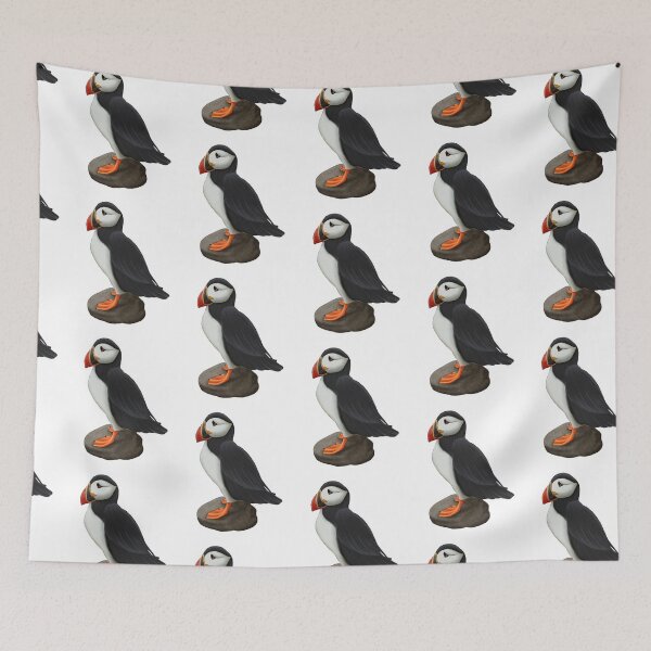 Item preview, Puffin On Rock Digital Painting designed and sold by troyanthonyart.