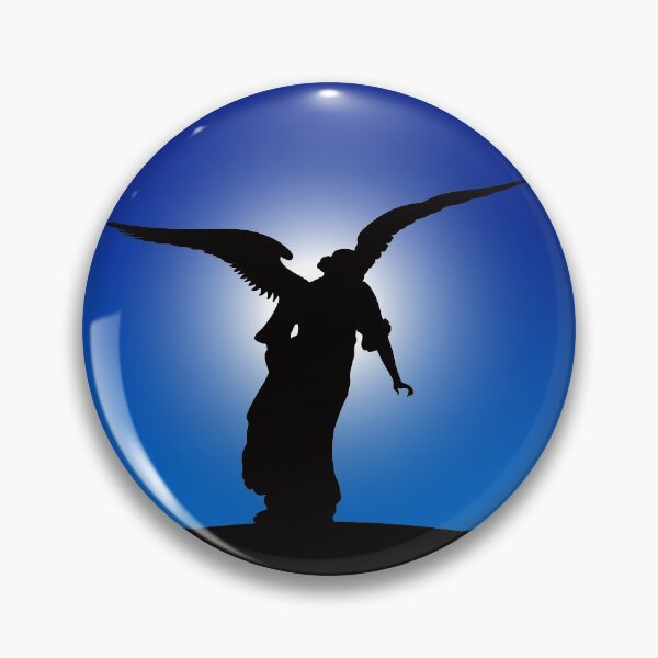 Item preview, Angel Statue Silhouette (over black) designed and sold by ANGELSONLY.