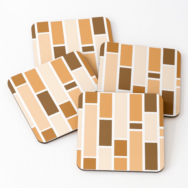 Item preview, Orange Vertical Rectangles (Varied) designed and sold by shahramroj.