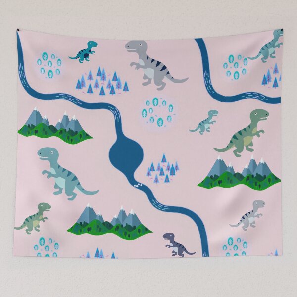 Item preview, Dinosaur Map designed and sold by MarcSabuncu.