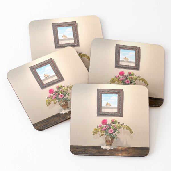 Item preview, Peony Arrangement In Light and Shadow designed and sold by ZENDYtechSTYLE.