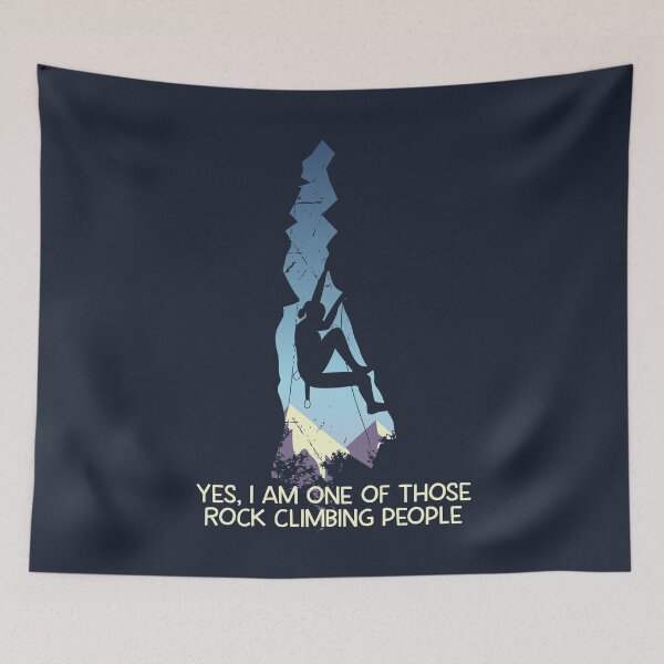 Item preview, I Am A Rock Climbing Person designed and sold by rbtee8.