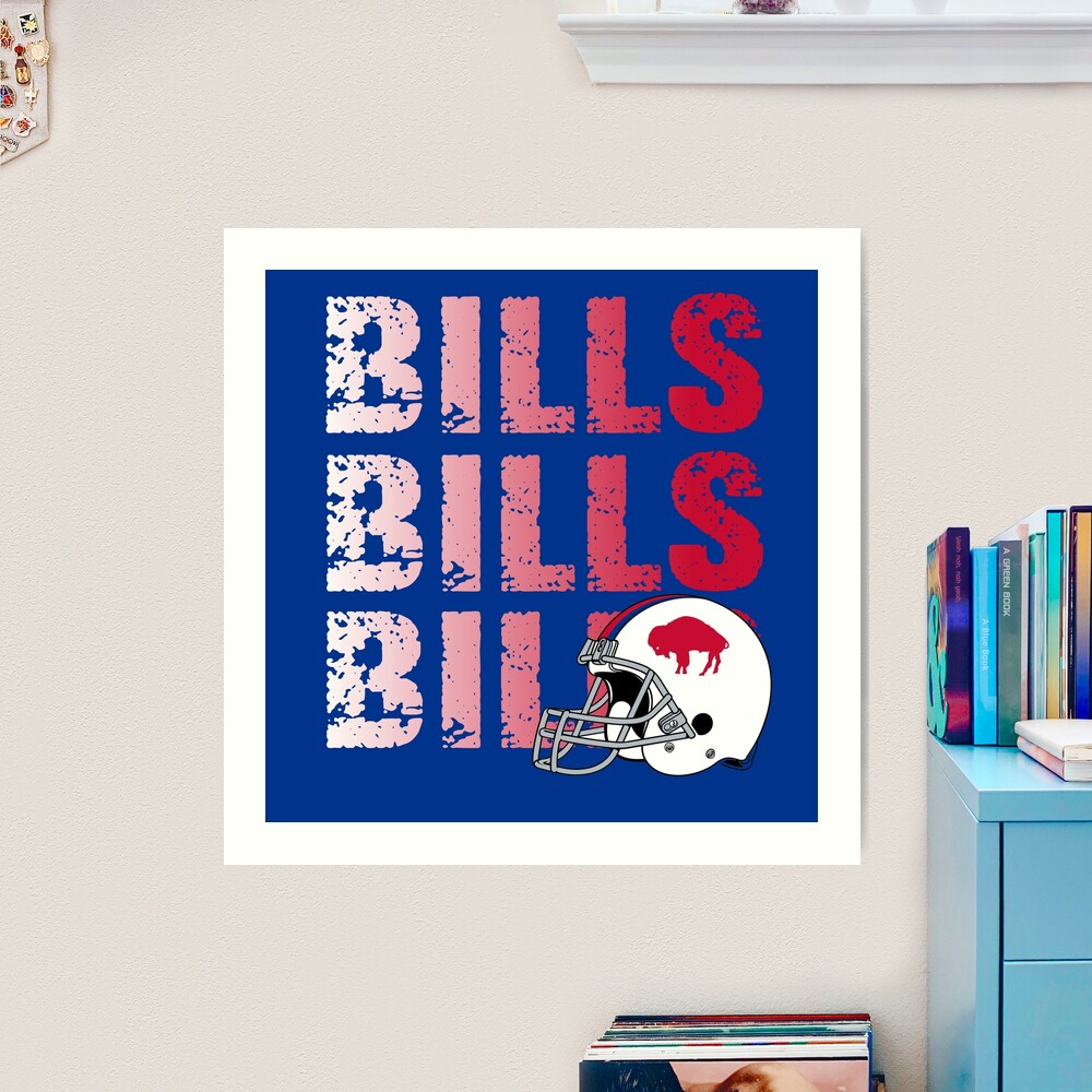 Zubaz Buffalo Football Pattern #66 Art Board Print for Sale by Haouf2