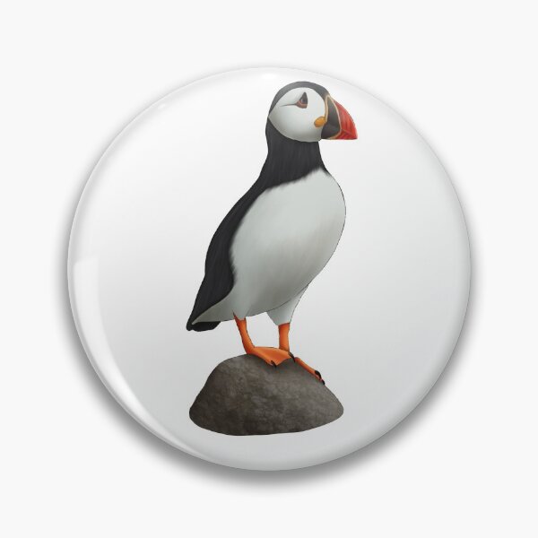 Item preview, Puffin On Rock Painting designed and sold by troyanthonyart.