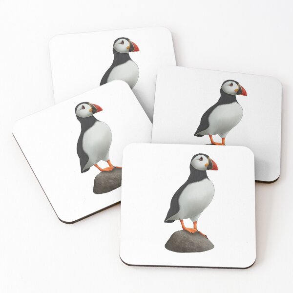 Item preview, Puffin On Rock Painting designed and sold by troyanthonyart.