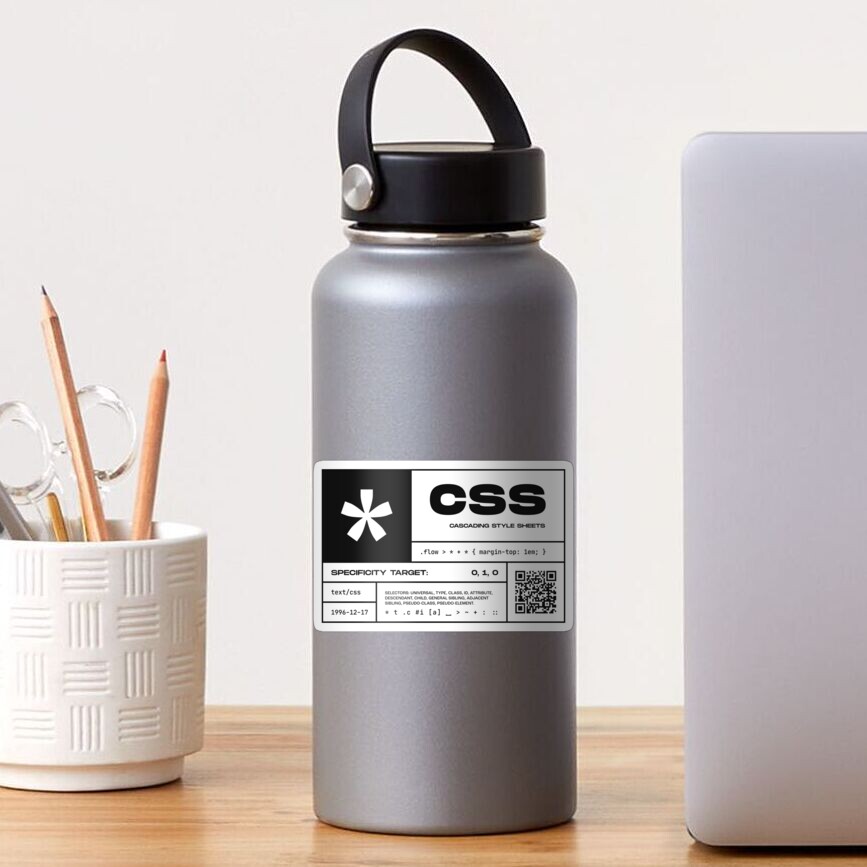 CSS Fact Sheet Sticker