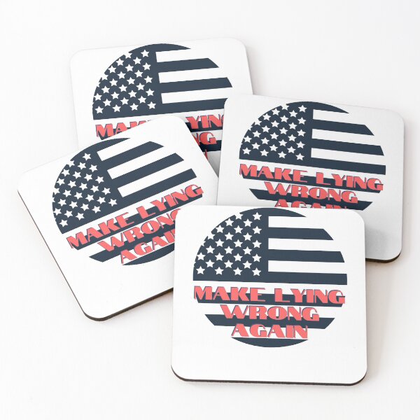 Item preview, Make Lying Wrong Again designed and sold by milkasweet.