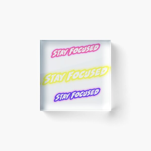 Item preview, stay focused designed and sold by joshua pierre.