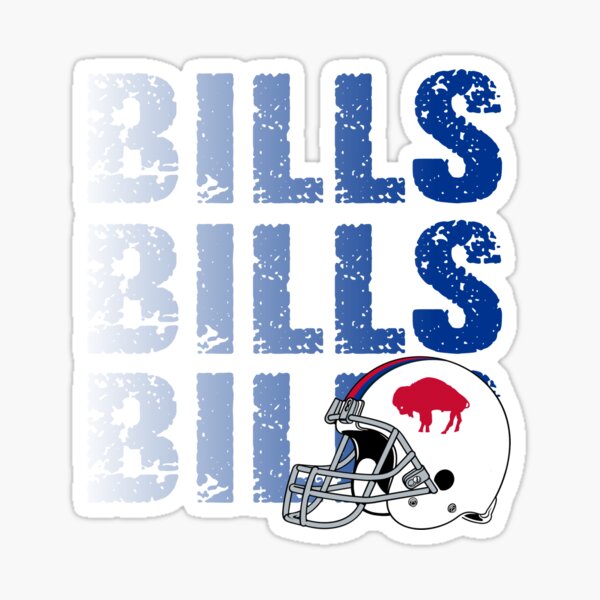 Buffalo Bills Go Bills NFL Sport Car Bumper Sticker Decal  "SIZES''