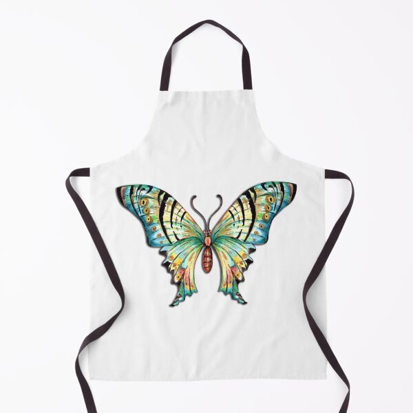 Item preview, Watercolor Butterflies White Background designed and sold by Sharon Schwalbe.