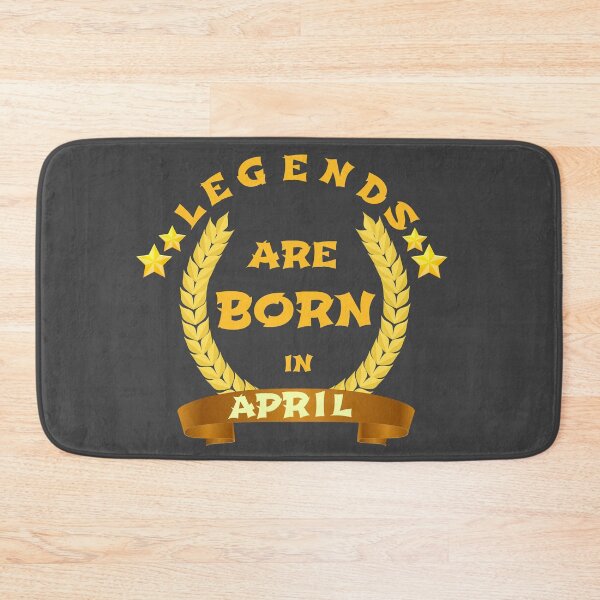 Item preview, Legends are born in April designed and sold by RueChiedza.