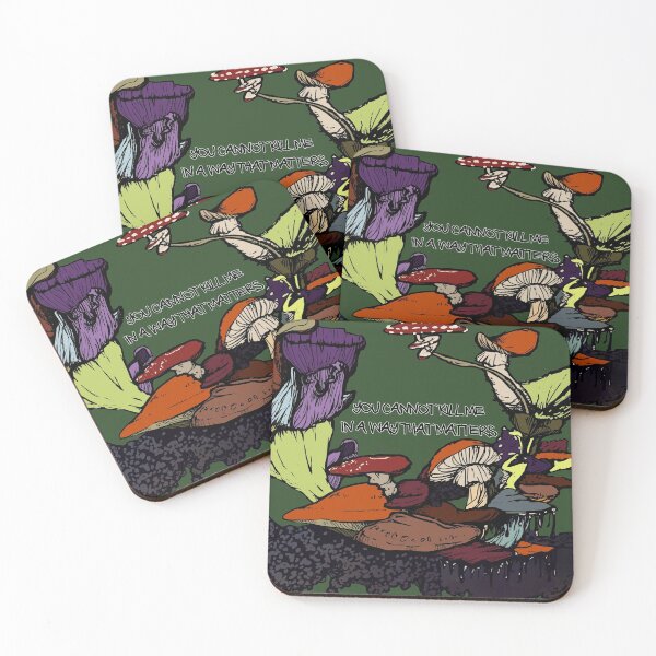 Item preview, Mushroom with Quote designed and sold by IndigoNanu.