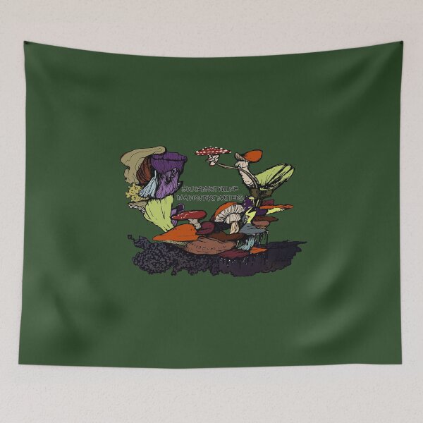 Item preview, Mushroom with Quote designed and sold by IndigoNanu.