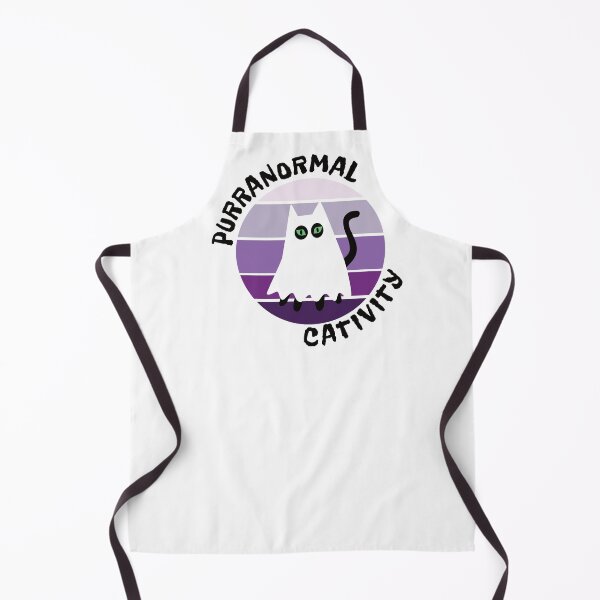 Item preview, Purranormal cativity halloween cat ghost designed and sold by ReluctantChickn.