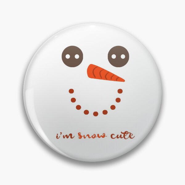 Item preview, Snowman Snow I'm Snow Cute Winter Christmas Funny Pun Snowman Cute Fun Face designed and sold by gkao.