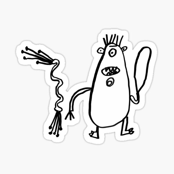 Slugaclops Sticker