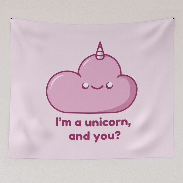 Item preview, Nube de unicornio rosa: soy un unicornio designed and sold by OgyDesign.