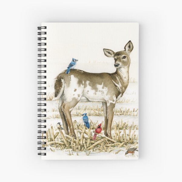Item preview, Pi Deer with Blue Jay designed and sold by Tracy Lizotte Studios.