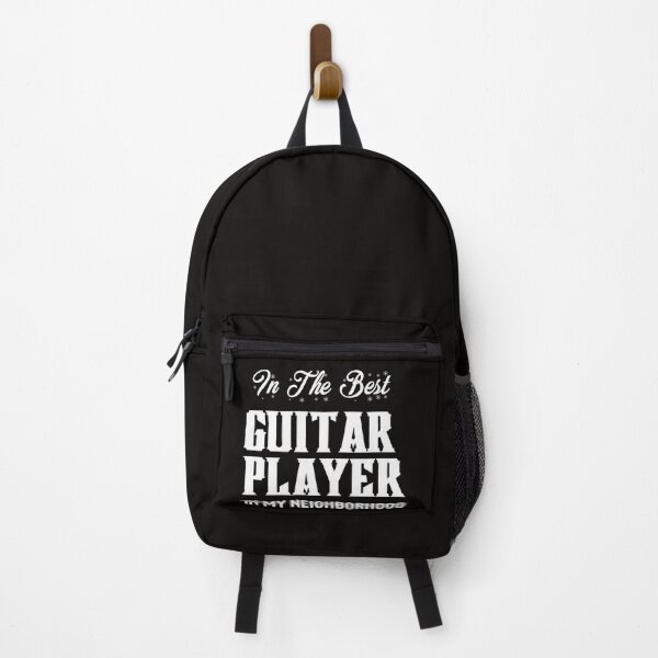 Item preview, I'm the Best Guitar Player in my Neighborhood" | Funny Musician T Shirt designed and sold by The Snarky Musician.