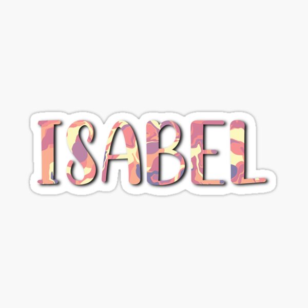 Isabel Stickers by Obercostyle  Redbubble  Glitter stickers Heart  stickers Pink heart