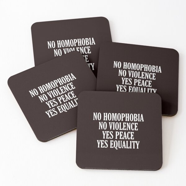 Item preview, No Homophobia No Violence designed and sold by medbouk1.
