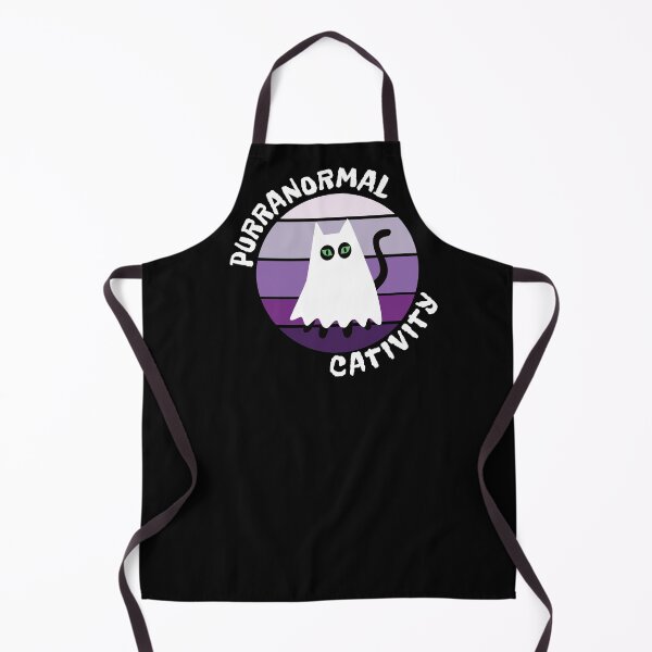 Item preview, Purranormal cativity halloween cat ghost designed and sold by ReluctantChickn.