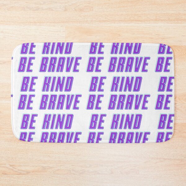 Item preview, Be kind, be brave purple designed and sold by Erick  Tezó.
