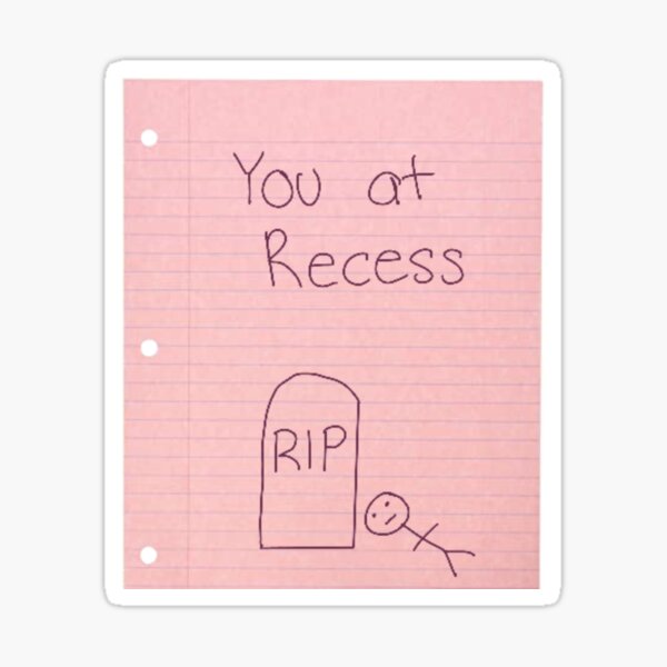 K-12 Kelly’s Note Sticker