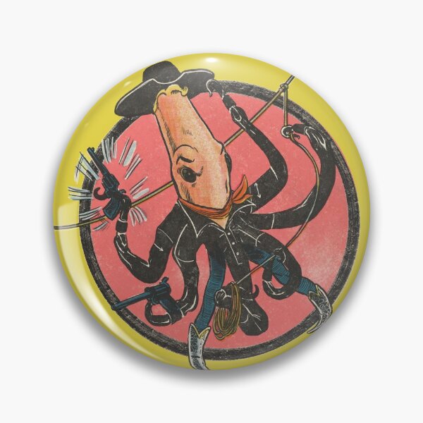 Item preview, The eight-gun squid designed and sold by 13thFloorDesign.