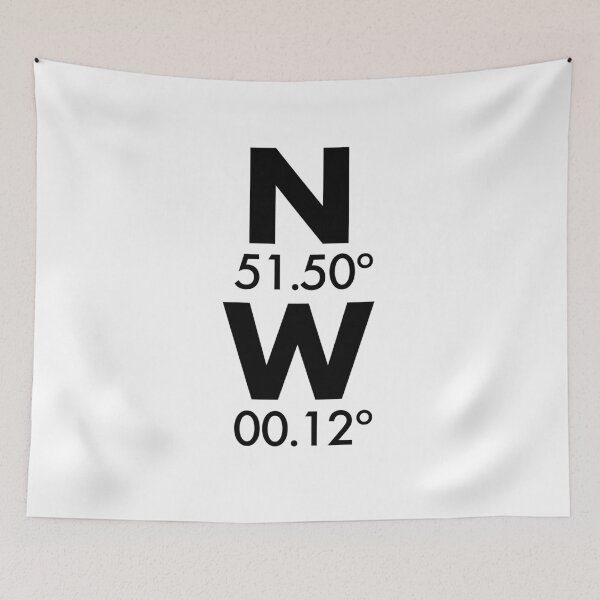 Item preview, London Coordinates designed and sold by HalpinDesign.