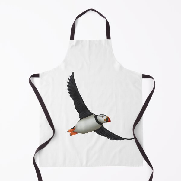 Item preview, Puffin Flying Away Bird Painting designed and sold by troyanthonyart.
