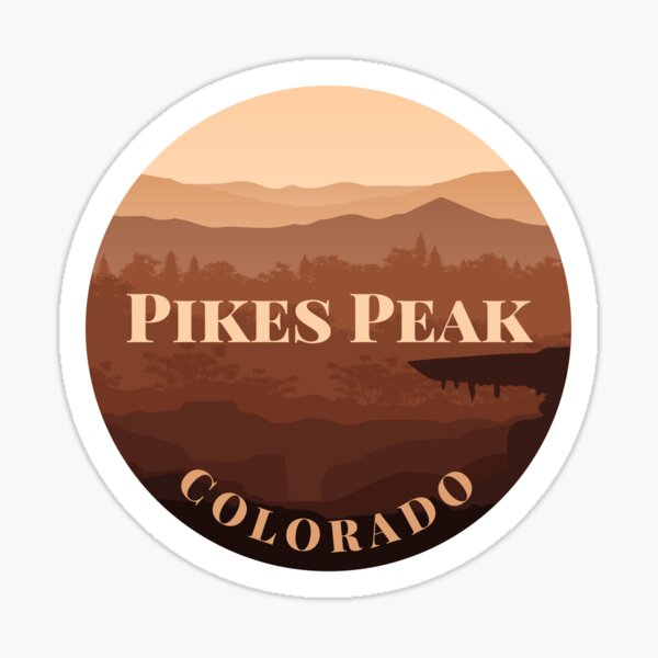 Pikes Peak, Colorado Sticker